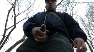 Jizzing Outdoors - cumpilation