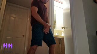 Sneaky Step Son Spies On Mommys Exposed Wet Crack