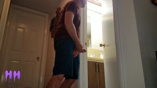 Sneaky Step Son Spies On Mommys Exposed Wet Crack