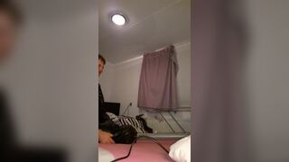 Fuck my vacuum cleaner with leather jacket - 2 image