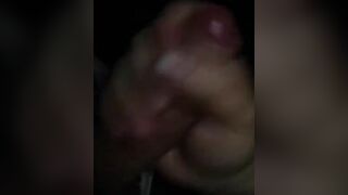 Jerk off and cum discharge in a public park on night (cruising) - 2 image