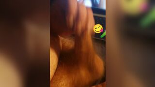 Married Scottish fat jerking off to gay porn, snap chat underneath