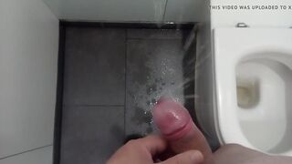 JERK OFF cum TUBE station latrine