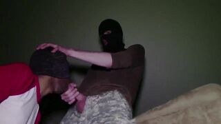 eating it all up inside the stud with a mask to make the issue