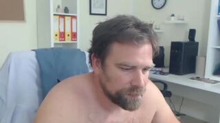 Curly uncut loves showing his shaggy shaft - 1 image