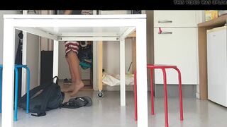 My college roommate pretty legs, feet and greater quantity