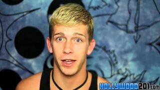 Jayden Ellis has an interview in advance of the sex act part