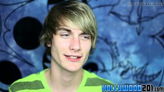 Jayden Ellis has an interview in advance of the sex act part