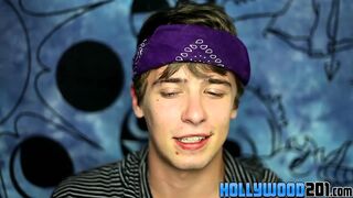 Jayden Ellis has an interview in advance of the sex act part