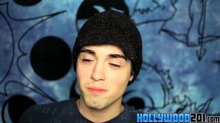 Jayden Ellis has an interview in advance of the sex act part