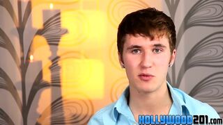 Kain Lanning and Jayden Ellis receive interviewed by producer