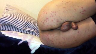 Obedient sissy toys arse