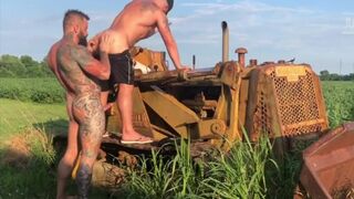 brawny bears have sex in the bush - 2 image