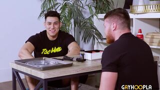 Straight Penis Loses ANAL VIRGINITY! Flip fuck act!