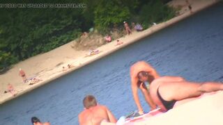 SPYING ON IN NATURES GARB STUDS AT THE NUDIST BEACH VOL three - 3 image