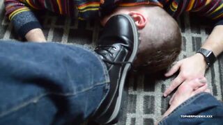 Leather and Foot Fetish Bear Trio - 3 image