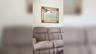 Hawt Masc guy jerking off on his ottoman homosexual porn vids