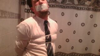 Martin Tied & Tape Gagged anew - 1 image