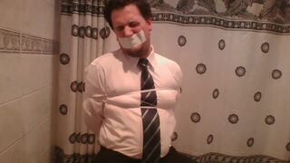 Martin Tied & Tape Gagged anew - 3 image