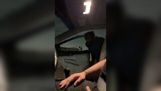 Homeless Guy Suckes me off for 5 Dollars