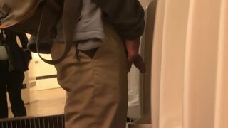 Spying Straight Cock at the Urinals - 3 image