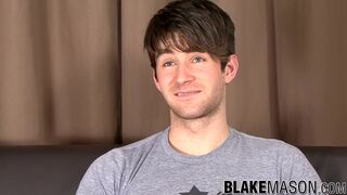 British Stud Interviewed before Working on his Dick