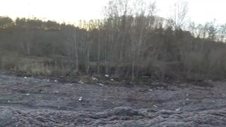 Exhibitionist Twink Cums Hard Outdoors | Risky Public Nudity! - 3 image