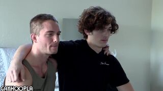 Hairy Otter Takes str8 jock FACIAL. Hot SEX