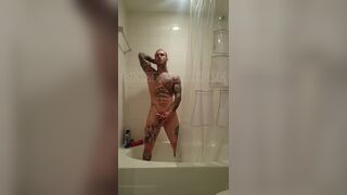 Michael Hoffman - Jerking off & Ass-Play in the Shower - 2 image