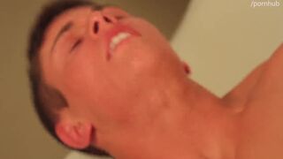 College SENIOR JOCK fucks freshmen who was studying for an A! HOT FUCK! - 10 image