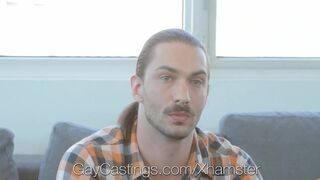 HD - GayCastings New to porn Andy wants to fuck on camera