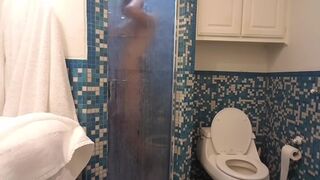 Spying on my Gay Brother in the Bathroom - REAL SPYCAM - 2 image