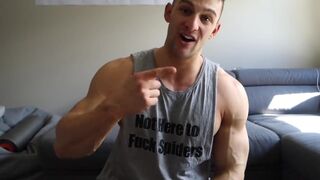 Straight Muscle Hunk with Bubble Butt wants to get Fucked - 1 image