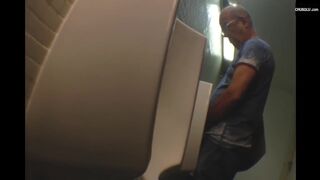 Hung Daddy Cruising in the Public Bathroom - 2 image