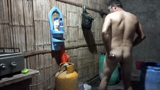 homemade porn, my stepbrother bathes naked after having fucked me like his whore - 10 image