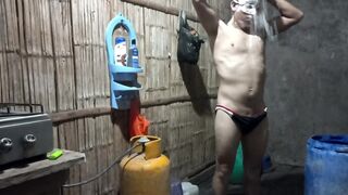 homemade porn, my stepbrother bathes naked after having fucked me like his whore - 14 image