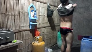 homemade porn, my stepbrother bathes naked after having fucked me like his whore - 5 image