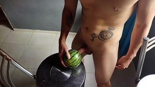 Fucking with a watermelon #2 - 3 image