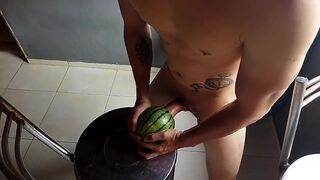 Fucking with a watermelon #2 - 4 image