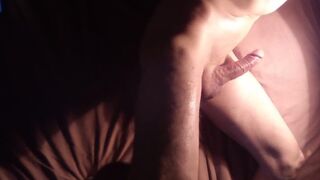 XXX cumshot Completely NAKED! Xxxprecumdrip precum dripping 8 inch uncut cock Coconut oil play - 9 image