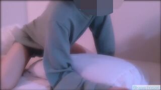 Pseudo sex # 2 Mint green pajamas. Butt / Japanese / Amateur / Slender / Selfie / Hentai / Erotic / - 13 image