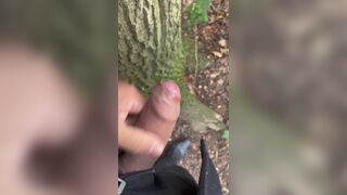 Car fun end outside cumming in straight dick