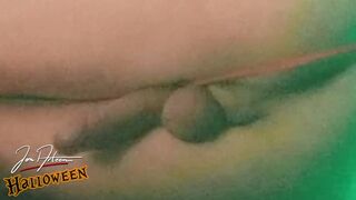 Hold little devil by the balls, bound, milk his twink cock until cumshot, make him drink his own cum