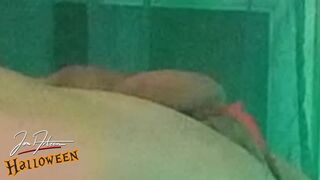 Hold little devil by the balls, bound, milk his twink cock until cumshot, make him drink his own cum