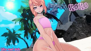 ASMR RP || HOT beach day with a femboy friend | M4M | 18+ | Moans | Kissing | Ear licks. - 11 image