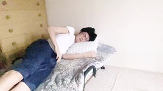 [Perverted Japanese male] panting after masturbating for the first time in a long time - 3 image