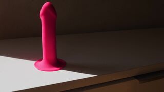 Anal dildo for the first time with the strongest orgam ever - 2 image