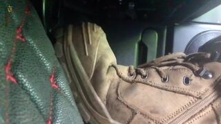 WORN OUT SAFETY BOOTS - PEDAL PUMPER - 2 image