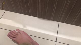 Public restroom bare feet - You never know what could be happening in the stall right next to you - 9 image