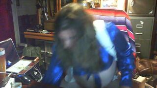 Crossdress Dallas cowboy Cheerleader